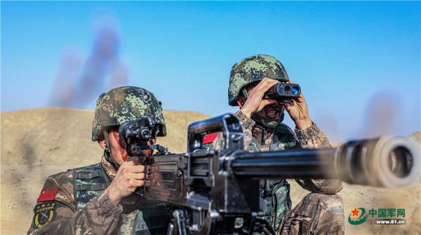 迎寒而戰，天山腳下練兵忙