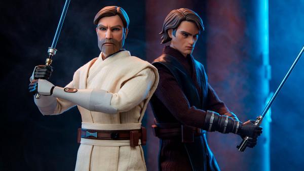 Sideshow歐比旺將軍1/6可動人偶,星球大戰世界的白甲銀槍上將軍 Sideshow歐比旺將軍1/6可動人偶,星球大戰世界的白甲銀槍上將軍