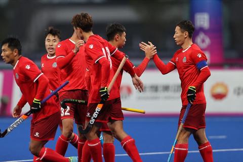 全運會-曲棍球男子小組賽：內蒙古隊勝陝西隊