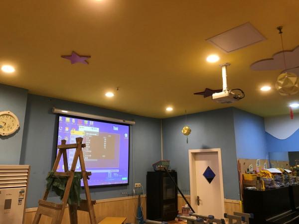 安裝投影還要會木工