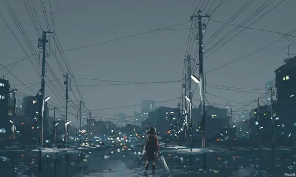 128張動漫優美場景桌布