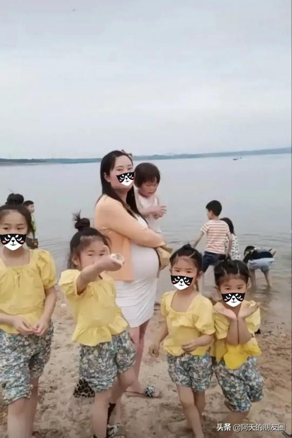 搜到5寶胎媽媽，讓我想起了以前同學。想起曾經的她