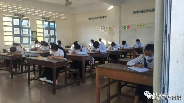 超11萬柬埔寨學子今明兩天參加高考