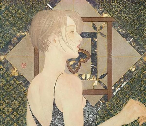 日本畫師筆下的現代女孩，太美了