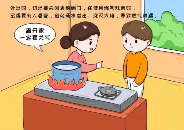 燃氣安全漫畫——品，你細品！