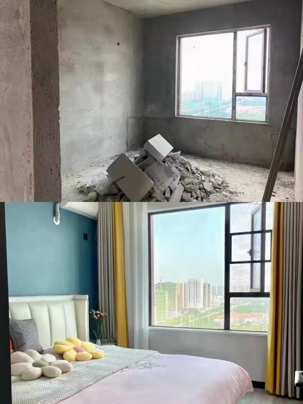 裝修前後實景對比 裝修前後實景對比