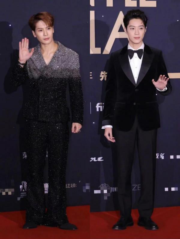 今晚時尚先生的生圖充滿了「驚喜」與「驚」