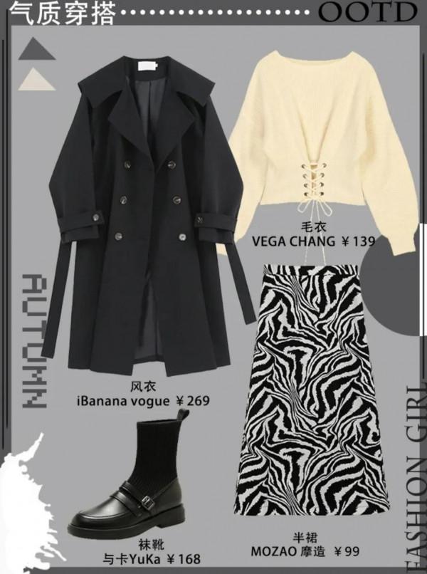 帥氣風衣｜有點街頭範的搭配