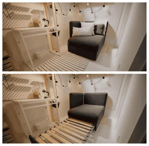 日本宜家搞出個10㎡蝸居：空間雖然只有巴掌大，卻半平米也沒浪費