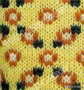 分享100款提花花樣，喜歡的現在就可以為家人準備秋冬毛衣（一）