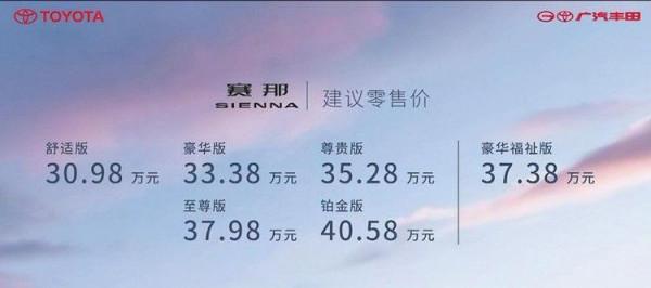 網傳加價6萬真豪橫!廣汽豐田賽那上市即爆單,值得買嗎? 網傳加價6萬真豪橫!廣汽豐田賽那上市即爆單,值得買嗎?