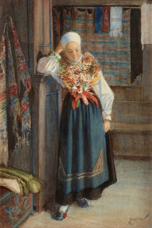 瑞典大師佐恩作品，值得收藏！