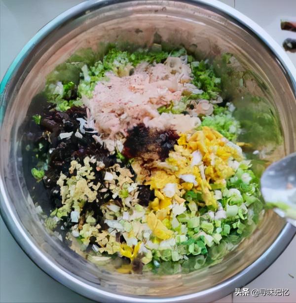 白菜木耳素餡餃子 