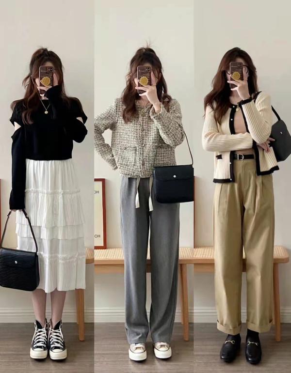秋天的穿搭沒頭緒！這24套穿衣模板好時髦，照著穿一點沒問題