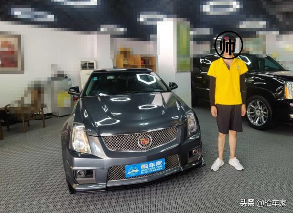 開了11年還能賣25萬！這輛6.2L排量的凱迪拉克CTS-V是真的香