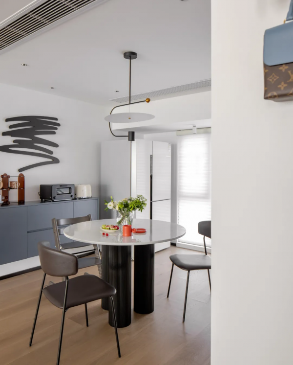 142㎡現代北歐風格新房裝修，有溫度的臥室愛了