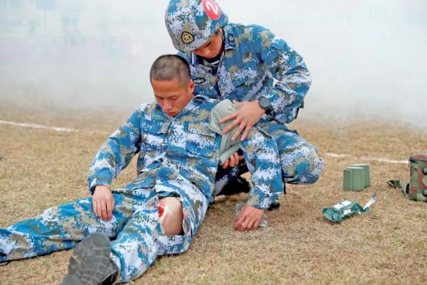 “戰鬥”一觸即發！直擊岸勤尖兵比武現場