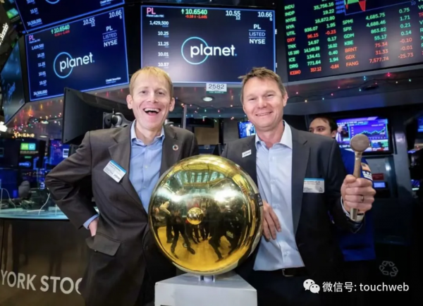 谷歌投的地球資料公司Planet Labs紐交所上市:作價28億美元 谷歌投的地球資料公司Planet Labs紐交所上市:作價28億美元