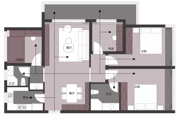 15w實現125㎡精裝房的完美蛻變,靜謐悠然、秋意正濃 15w實現125㎡精裝房的完美蛻變,靜謐悠然、秋意正濃