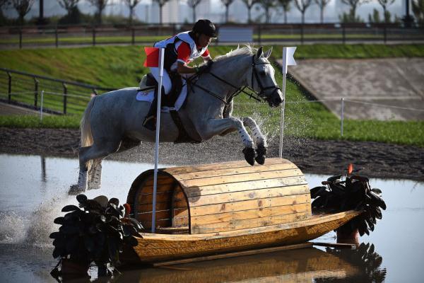 全運會|馬術:三項賽團體越野賽賽況 全運會|馬術:三項賽團體越野賽賽況