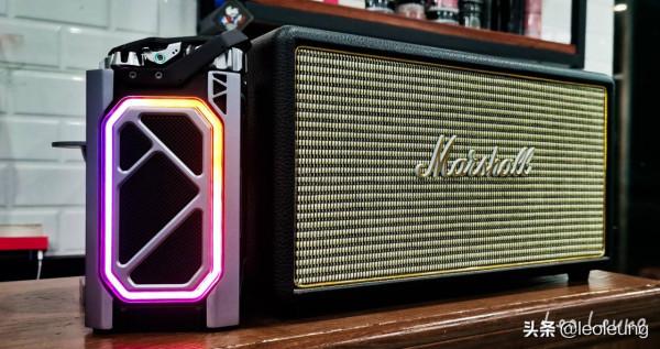 科技效能潮玩貓王XOG「機械光域Shell」藍芽音箱測評