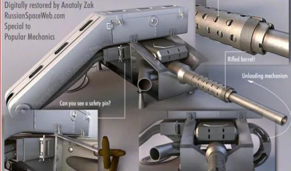 在太空中打出二十發炮彈,射速最快的單管機炮 在太空中打出二十發炮彈,射速最快的單管機炮