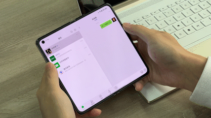 平行視窗解鎖微信新玩法！Find N實測，辦公娛樂比普通手機更高效