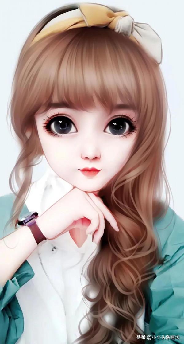 你的頭像該換了，大眼睛真人卡通頭像，好看又減齡