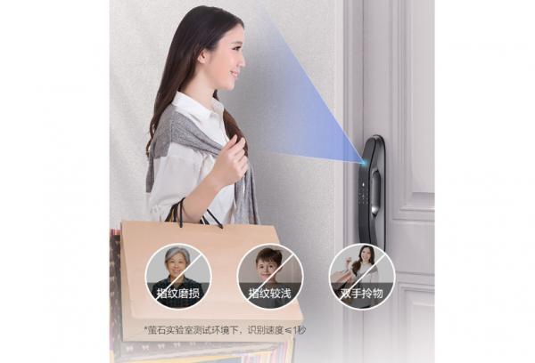 螢石釋出DL31FS智慧人臉鎖 刷臉秒開 隨心智控
