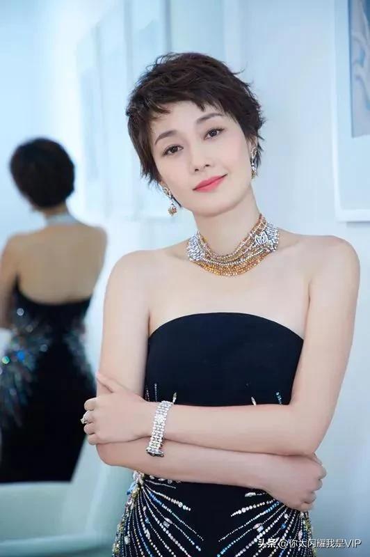 馬伊琍：你是我見過最美的短髮女人。喜歡這個活出自我的女人