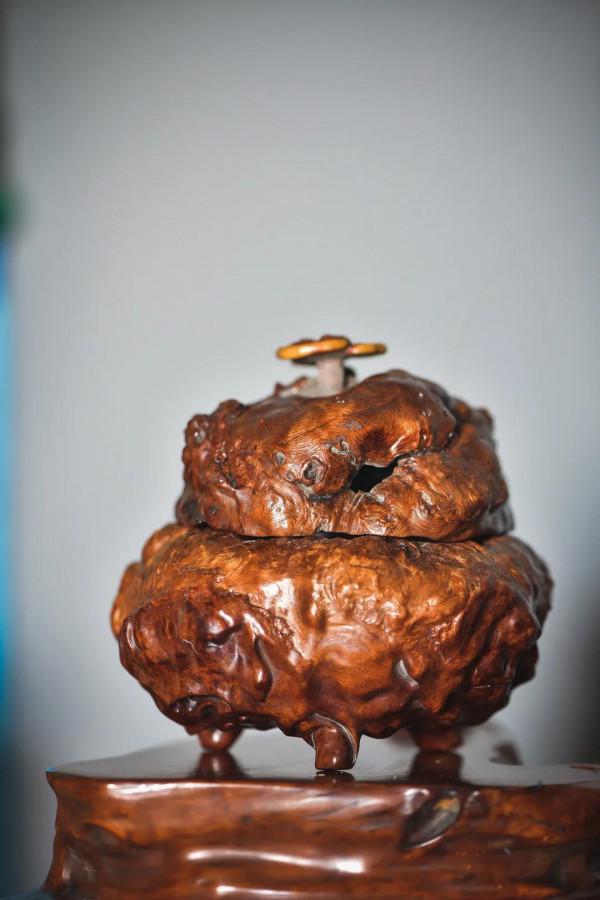 荔枝木 | 三足香爐