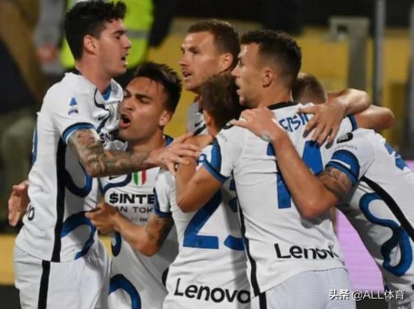意甲最新積分榜：國米4分鐘2球登頂，亞特蘭大兩連勝升入前四