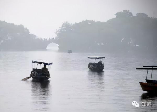 天目湖景區之湖船霧語 天目湖景區之湖船霧語