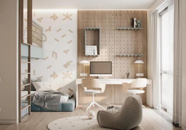 微醺色胡桃木，營造光影下的溫潤生活