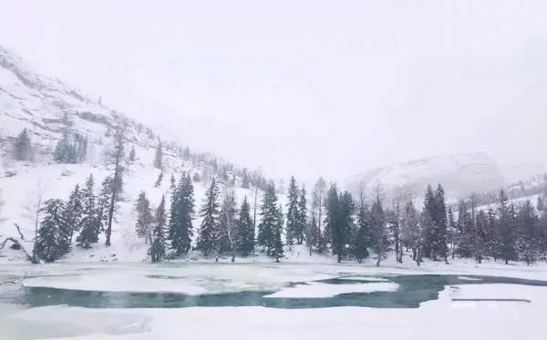 新疆剛下雪，小夥伴不淡定了：原來冬天的新疆是這樣的