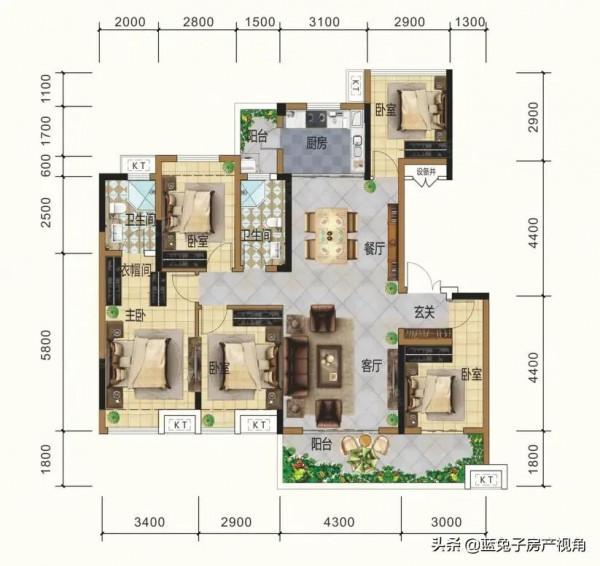 三種性價比非常高的居家戶型,你最喜歡哪一個? 三種性價比非常高的居家戶型,你最喜歡哪一個?