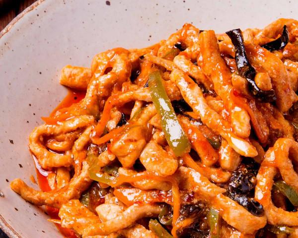 酸辣鮮香真下飯！川味正宗魚香肉絲，請注意：調味比烹飪更重要