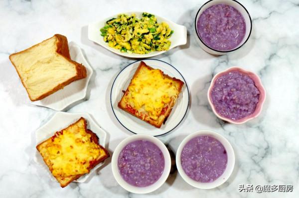 一家四口的七天早餐，做法簡單營養好吃！朋友驚歎：雞蛋都不重樣