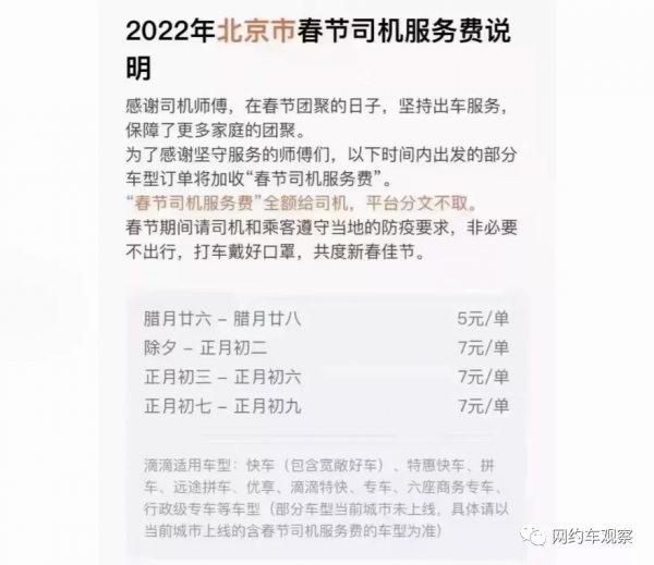 各大網約車平臺春節補貼公佈，司機：又到了做選擇的時候