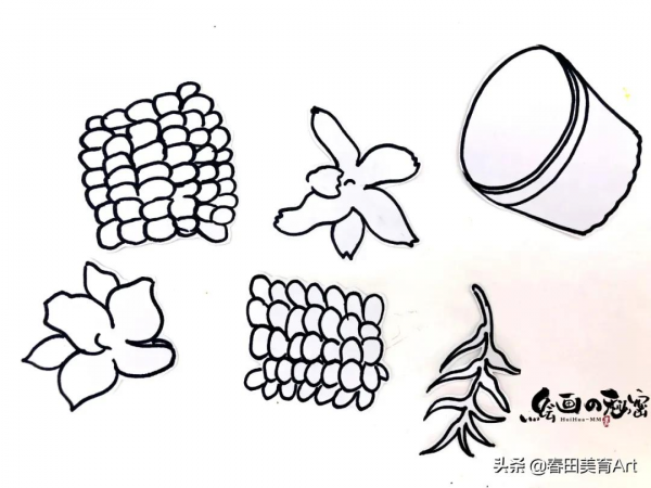 教程丨少兒美術課程《美味西餐》