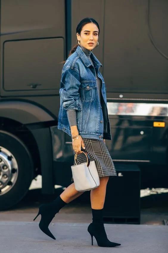 牛仔上衣的搭配藝術 牛仔上衣的搭配藝術