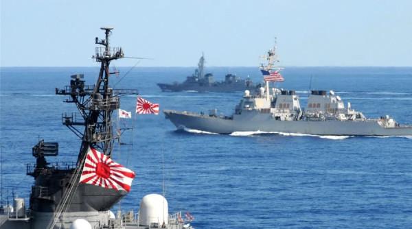 中國海警巡航釣魚島領海，海軍航母編隊出現：給日本一記響亮耳光