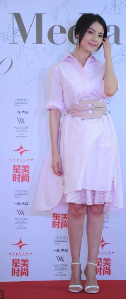 高圓圓出席某活動,網友:這才是沒P圖的腿 高圓圓出席某活動,網友:這才是沒P圖的腿