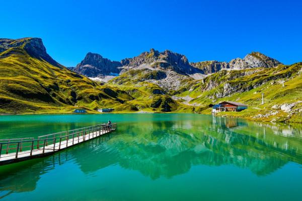 奧地利福拉爾貝格州，風景優美，感受不一樣的異域風情