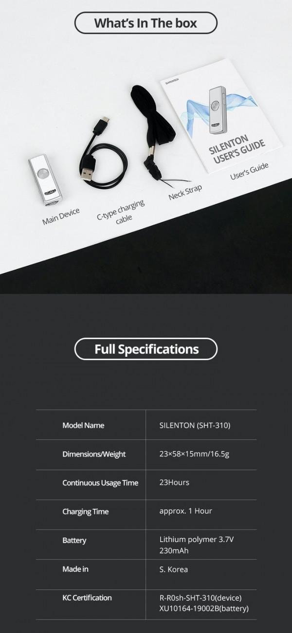 告別一刀切式降噪 Silenton裝置可讓第三方無線耳機變得更加智慧 告別一刀切式降噪 Silenton裝置可讓第三方無線耳機變得更加智慧