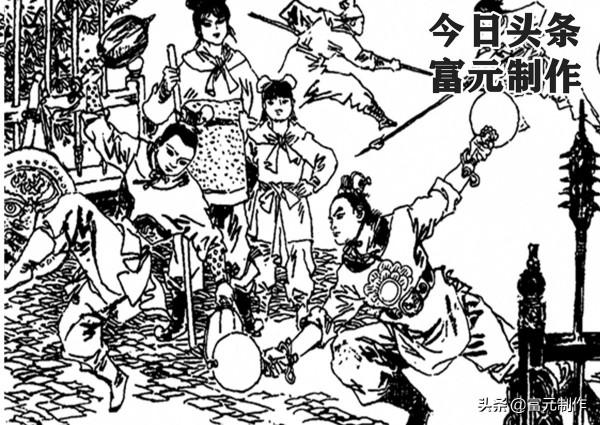 岳雲授藝學錘法勇打金將古理達的傳奇嶽震，牧羊城盜圖三戰鐵飛龍