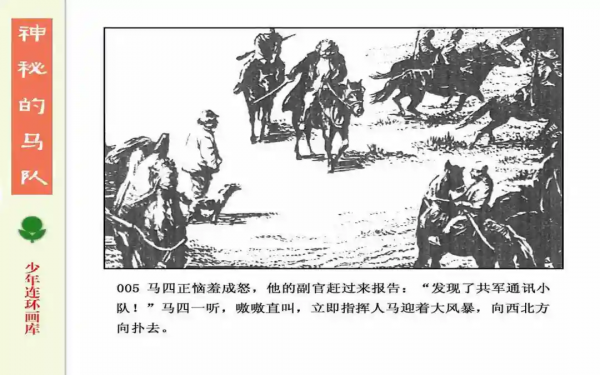 驚險戰鬥故事《神秘的馬隊》