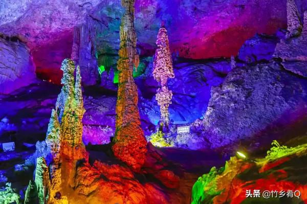 天然溶洞奇觀美景