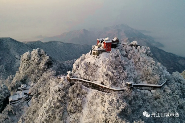 2022年春季丹江口最美雪景，你知道是哪裡嗎？