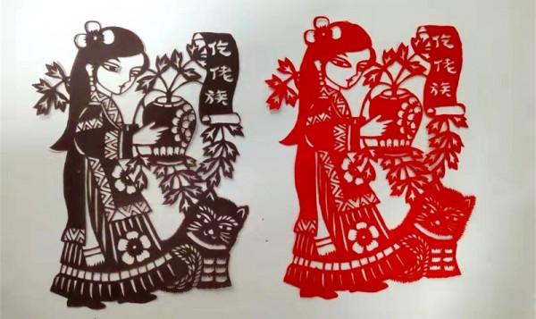 仡佬族剪紙教程:都說花兒美,美麗的仡佬族姑娘比花還美 仡佬族剪紙教程:都說花兒美,美麗的仡佬族姑娘比花還美